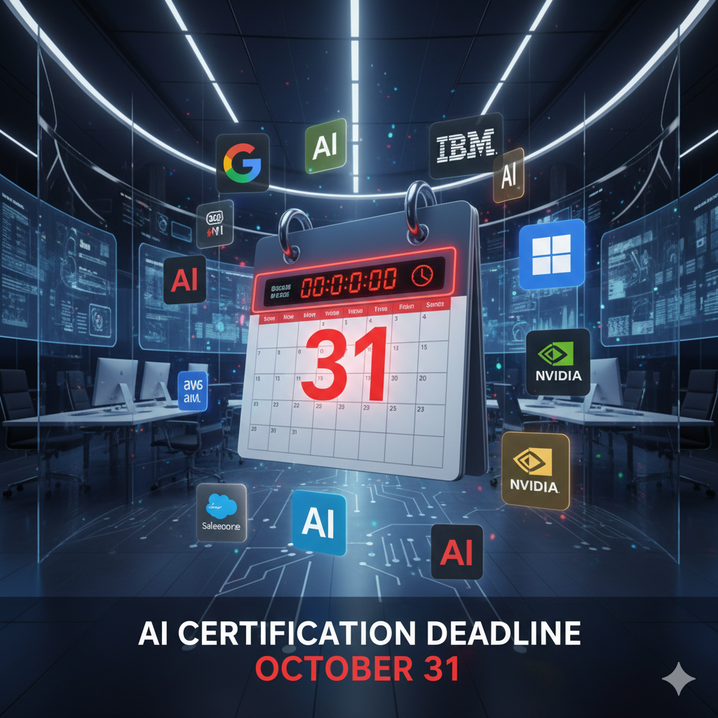 10 Free AI Certifications to Get Before Oct 31, 2024